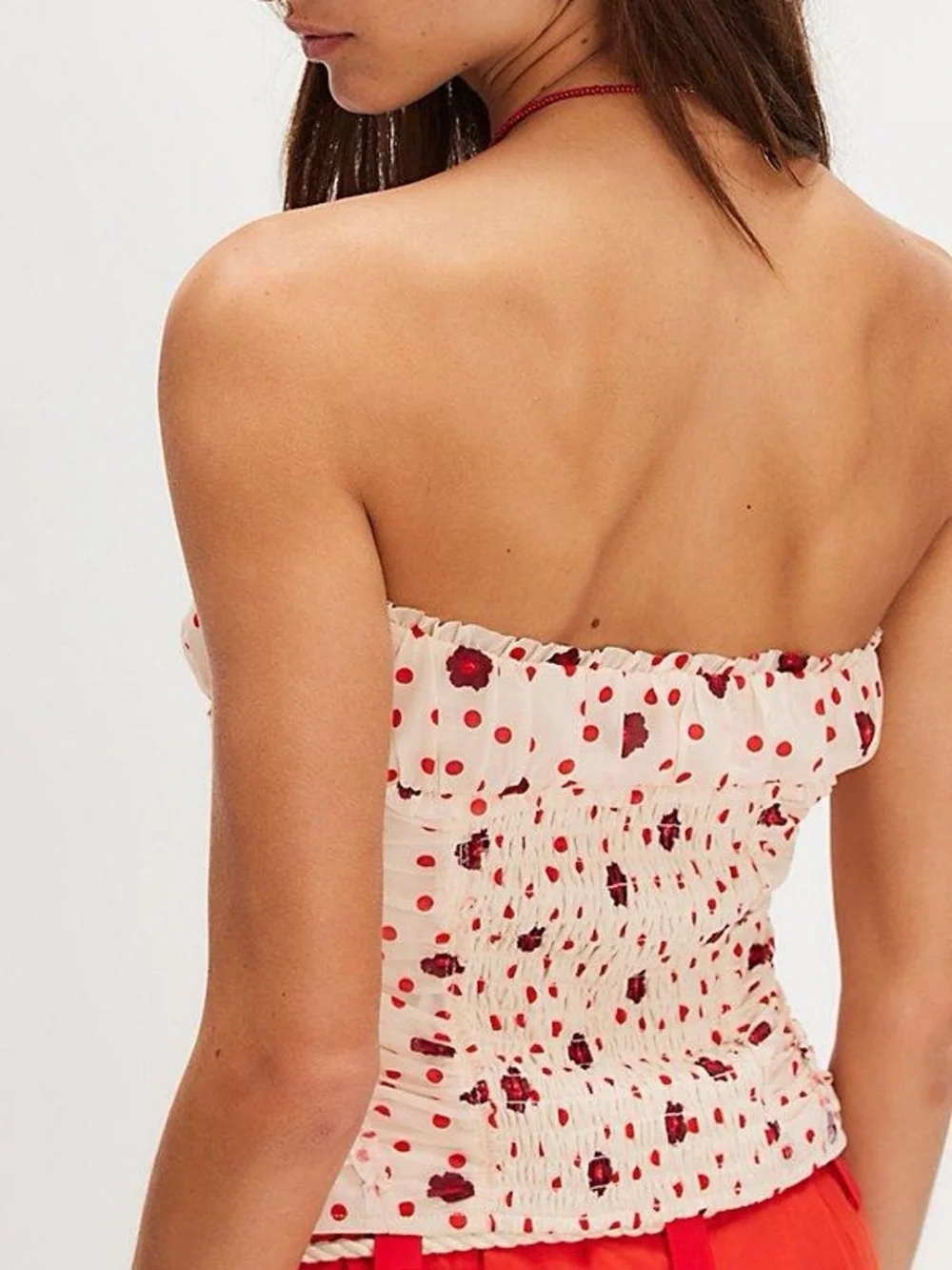 Free people Scottie printed tube top
